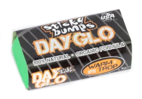 Sticky Bumps Day-Glo Warm Tropical Wax (Green)