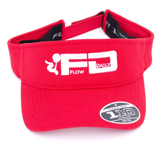 Flow Daily Visor (Red)